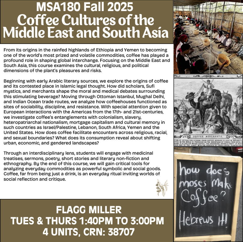 MSA 180 Course Flyer - Fall 2025