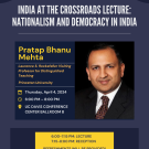 India at the Crossroads Flyer